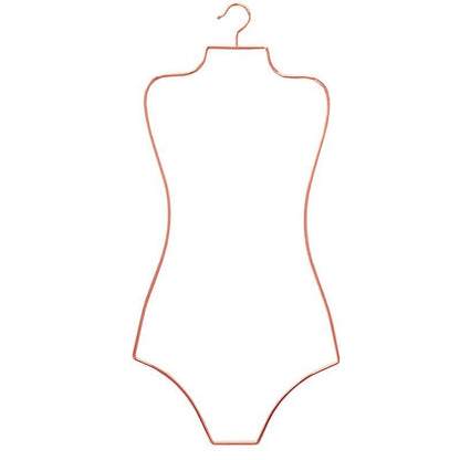 Swimsuit Hanger Metal Wire Body Shape Display Rack Clothes Bikini Showing 79.5cm