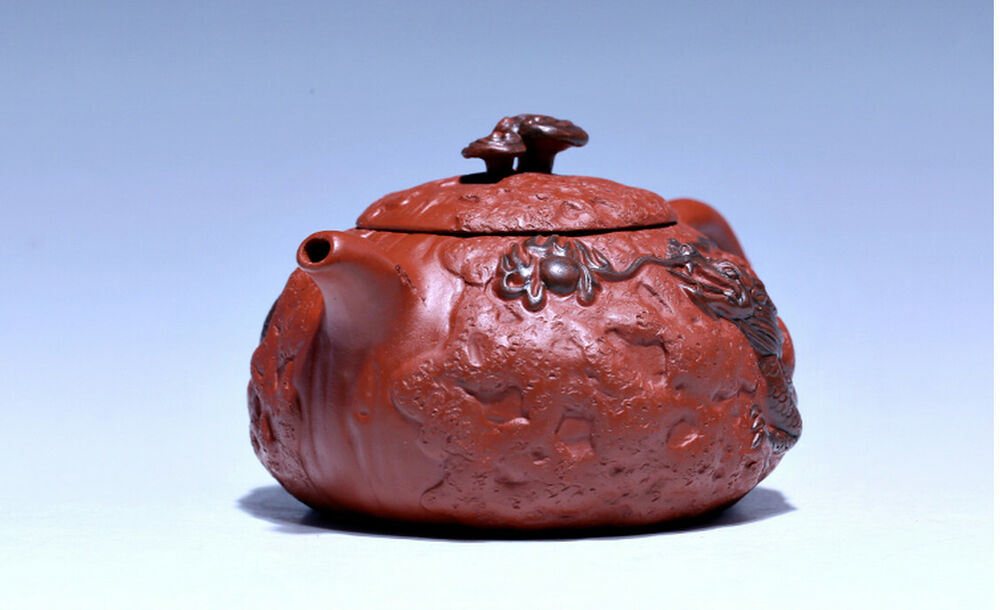 200cc chinese Yixing Handmade Zisha Dahongpao clay Teapot Gong Chun Hu Tea Pot