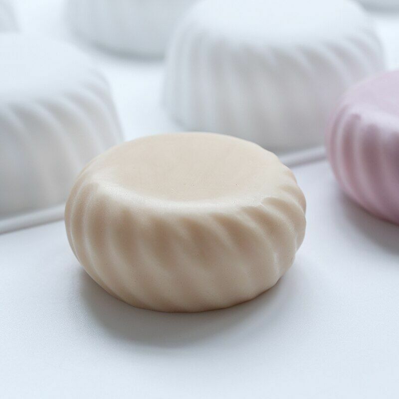 6 Holes Round Gear Silicone Mold DIY Soap Mousse Sugarcraft Making Supplies Tool