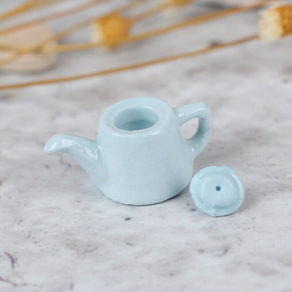 5Pcs/set 1:12 Dollhouse miniature modern porcelain tea cup seA-ca