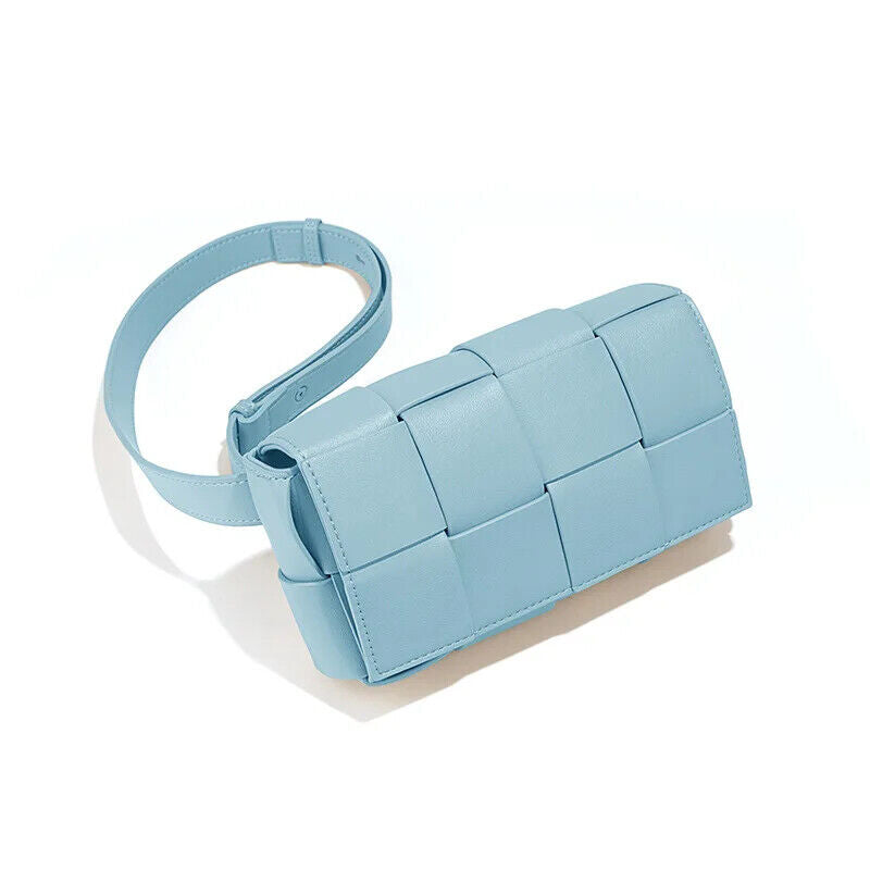 Bags Women Bag Weave Waist Belt Bag 2023 Trend Chest Pouch Female Bag