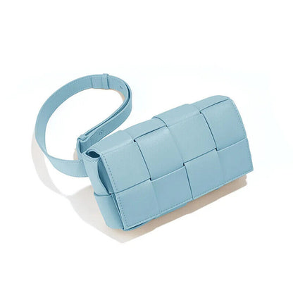 Bags Women Bag Weave Waist Belt Bag 2023 Trend Chest Pouch Female Bag