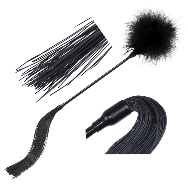 Tease Tickle Feather Stick Flirting Spanking Slapper Couples Prop Adult Sex Toys