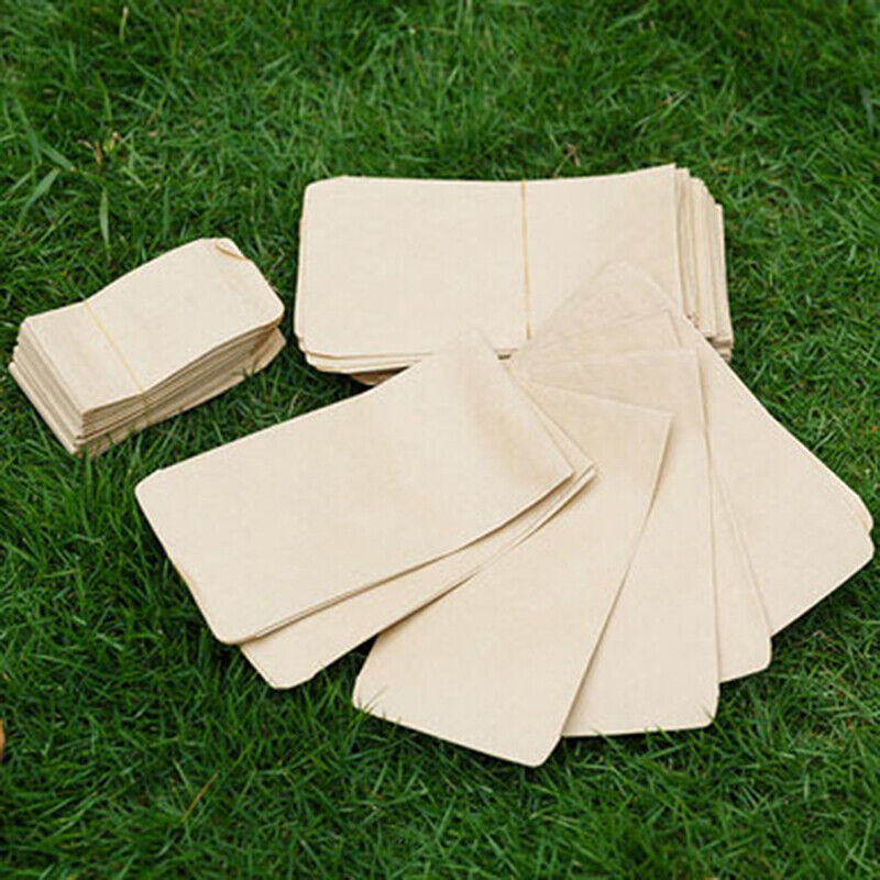 100Pcs Kraft Paper Seed Protective Envelope Storage Bags Mini Envelopes Packets