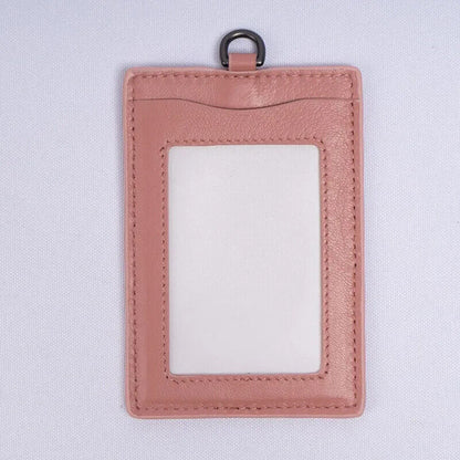 Card Holder 100% Sheepskin Bag Woven Men's Name Card Women's Employee Bags 2023
