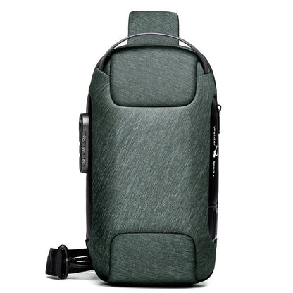Sling Backpack Oxford cloth Waterproof&Anti-theft Crossbody Bag Outdoor SportBag