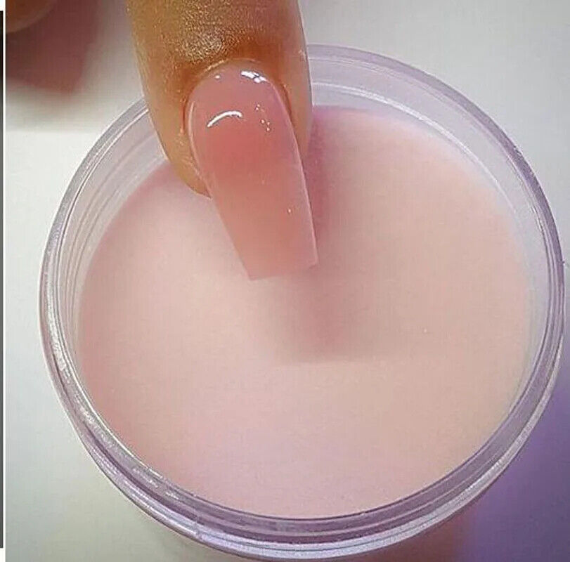 Acrylic Nail Dipping Powder 1 oz Cover Naked Collection Nude Blush Shade Pigment