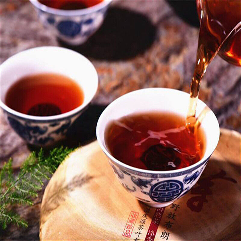 357g Select 7552 Ripe Pu'er Tea Yunnan Menghai Dayi Ripe Shu Puer