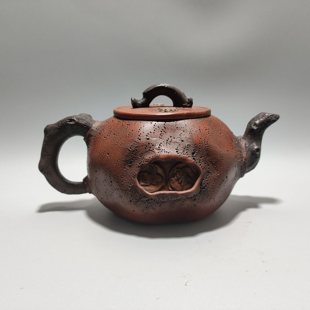 Vintage Chinese Yixing Purple Clay Teapot Zisha Ceremony Fashion Gift Teaware
