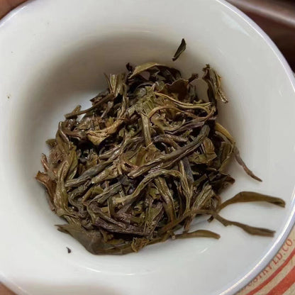 500g Yunnan Old Pu-erh Raw Tea Cake 2005 Mengku Bingdao Raw Pu'er Tea Aged Puerh