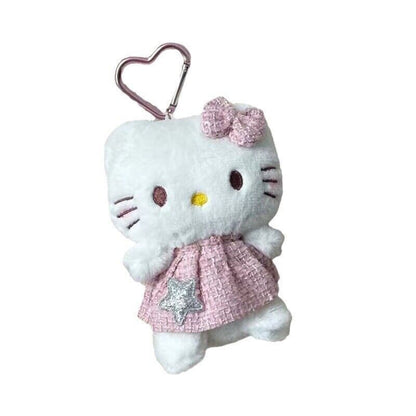 Cartoon Hello Kitty Doll Girl School Bag Pendant Creative Doll Pendant Keychain