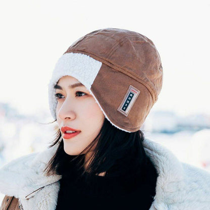 Warm Hat Beanie Ear Protector Fleece Cap Skiing Hiking Hunting Winter Sport 1 PC