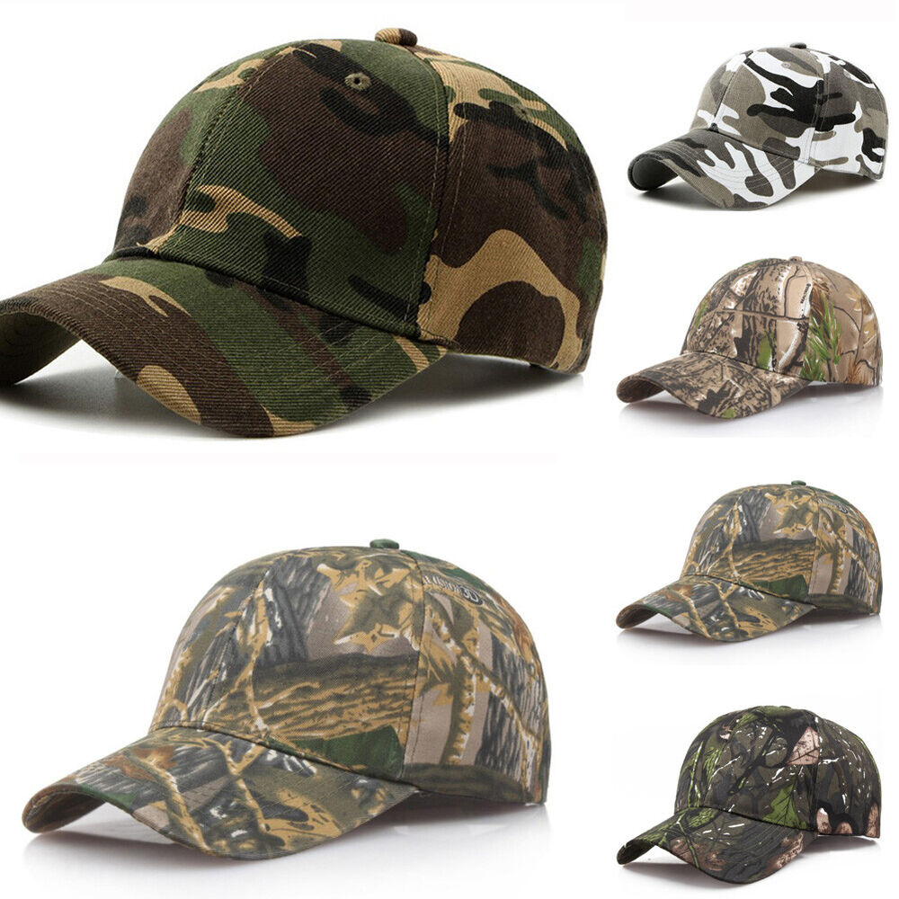 Unisex Camouflage Baseball Cap Adjustable Sun Hat Outdoor Sport Casual Headgear*