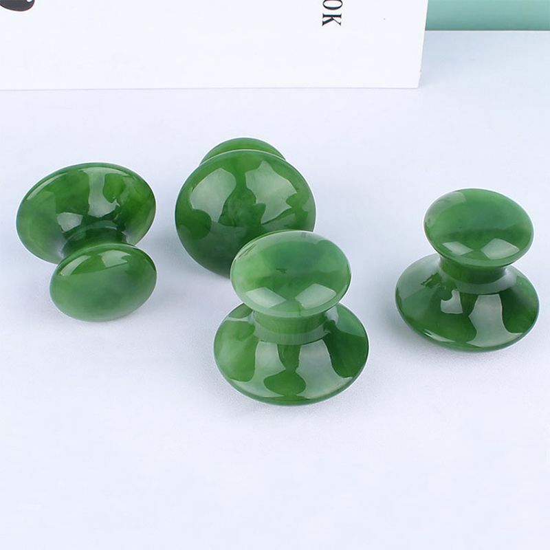 Acupuncture Massagers Scraper Natural Beeswax Facial Spa Therapy Tools 6x4x5.5cm