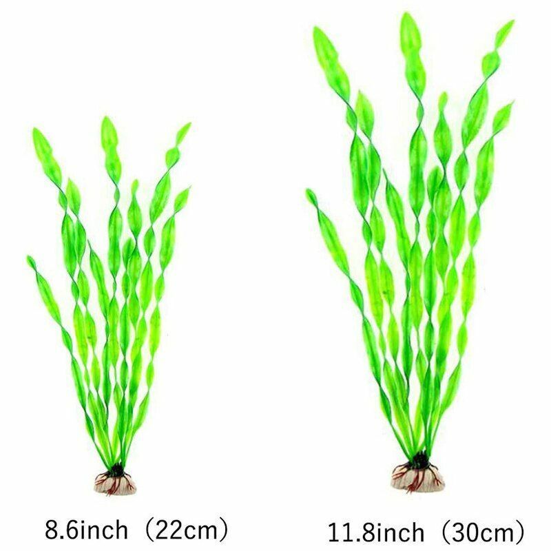 20Pcs/Lot Artificial Plastic Plants Aquarium Grass Fish Tank Decoration Ornament