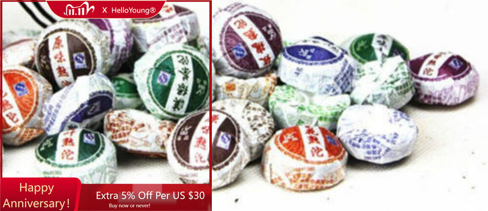 10pcs Tuocha 50g Puer Tee Reife Pu-erh Tee Gekocht Chinesisch Abnehmen