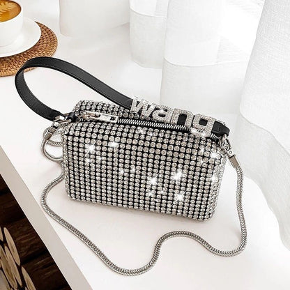Shoulder Bags Handbag Crossbody Purse Shining Diamond 19*11*7 CM /17*10*7 CM 1PC