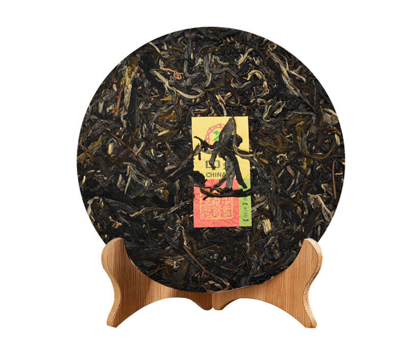 Zhangcha China Tea 2019 Classic Big Red Seal Pu'er Raw Tea Puer Yuan Cha 357g