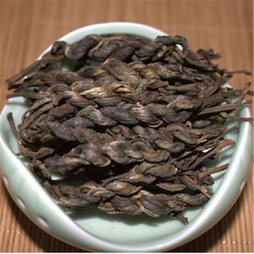 Healthy Eating Handmade Braid Puer Tea Green Tea Yunnan Snowy Raw -