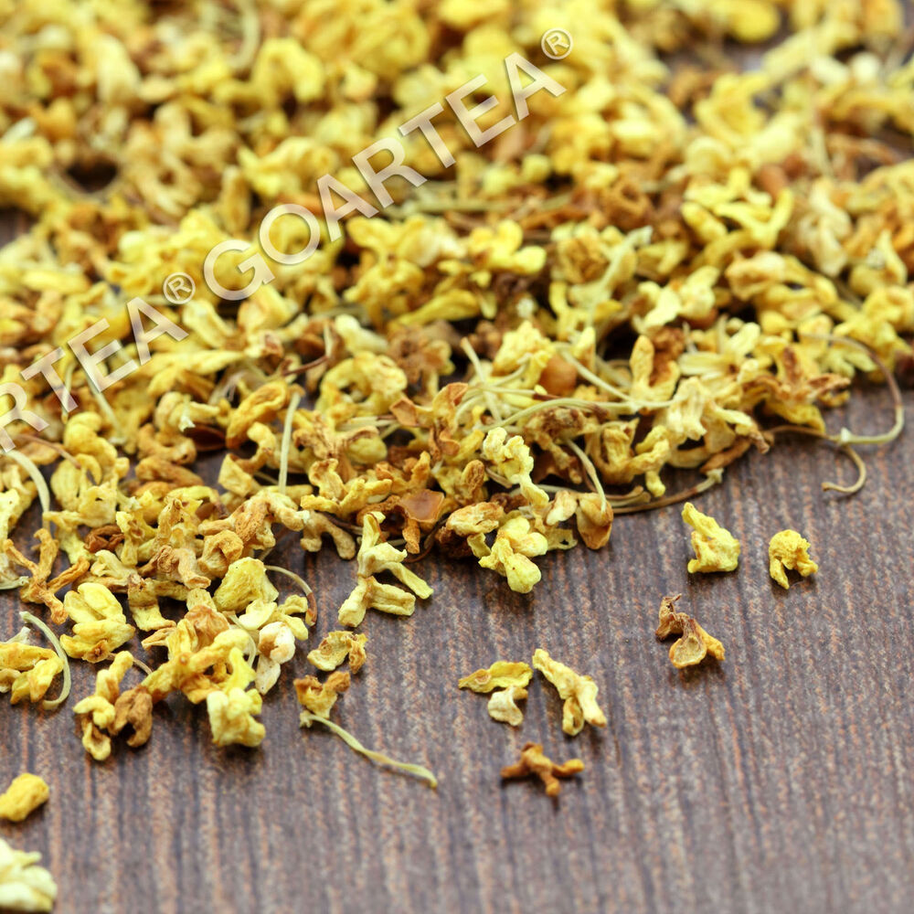 HELLOYOUNG 100g Natural Sweet Osmanthus Flower Tea Fragrant Dried Chinese Herbal