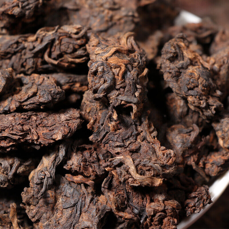 Pu-erh Loose Tea Ripe Puer Nubs Nugget Tea hotsale Aged Golden Bud Lao Cha Tou