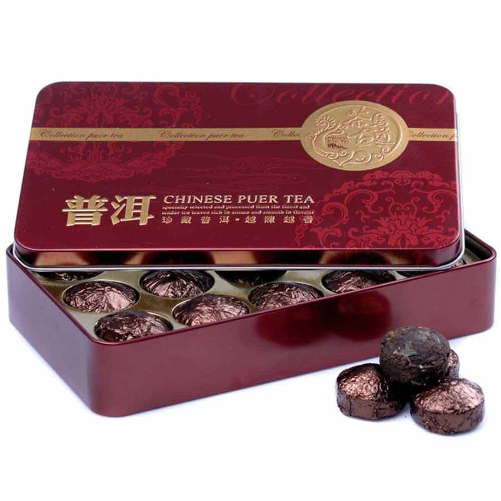 2021/2022 Glutinous Rice Ripe Mini Puer Puerh Tea Shu Puerh Tuocha Gift Pack 75g
