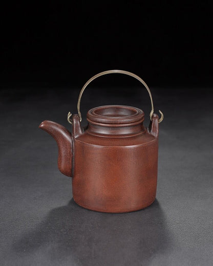 Chinese Yixing Zisha Clay Handmade Exquisite Teapot （洋桶 底款：周桂珍）