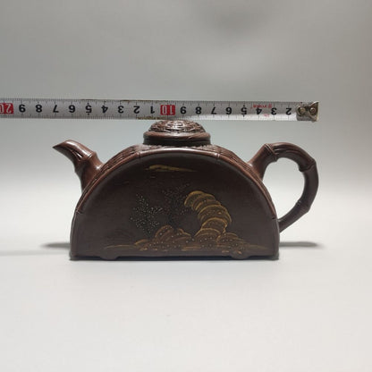 Vintage Chinese Yixing Purple Clay Teapot Zisha Ceremony Fashion Gift Teaware
