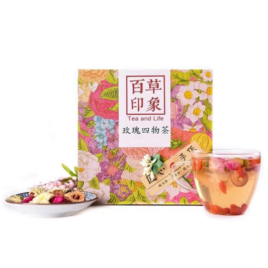 150g Gouqi Rose Red Date Chrysanthemum Herbal Flower Tea Chinese Herb Flower Tea
