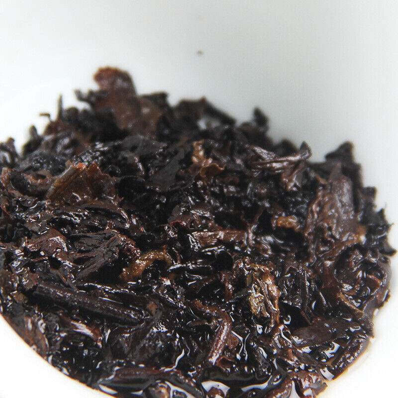 Old Tree Puer Black Tea Cake Yunnan Organic Maturity Pressed 100g-