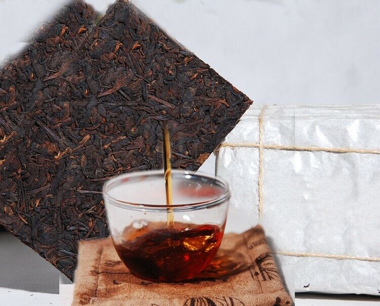 Yunnan Tea Brick Old PuErh Healthy Drink 250g Chinese Kung Fu Black-