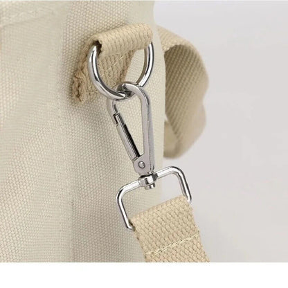 women Small Bag Lady Shoulder Canvas Mobile Phone Bucket Tote Bag