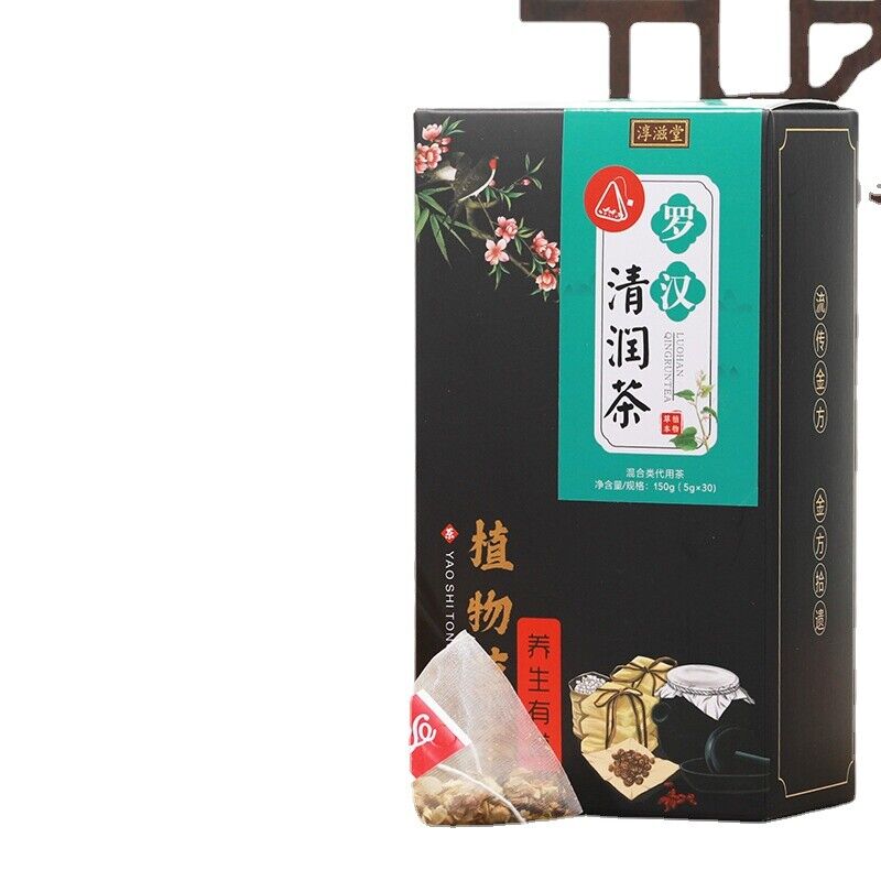 150G Luo Han Qing Run Tea Licorice Geranium Jujube Health Qing Run Luo Han