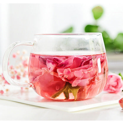 墨红玫瑰花茶养生茶 Ink Red Rose Tea Wellness Corolla Dried Flower Tea