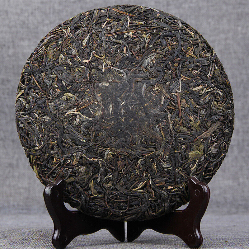 中国茗茶 Yunnan Pu-erh Tea Ancient Tree Cha Puerh Tea Cake Chinese Green Tea 357g