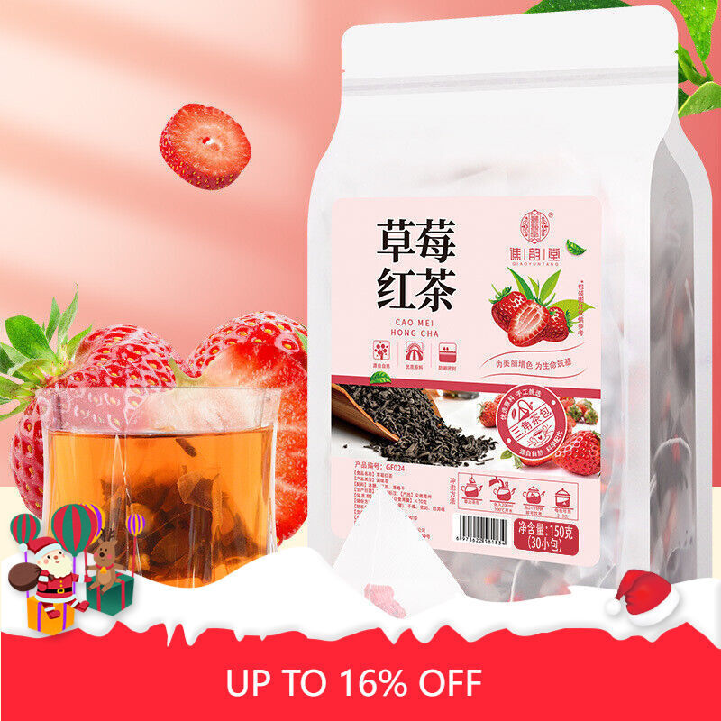 Strawberry Black Tea Herbal Tea 150g