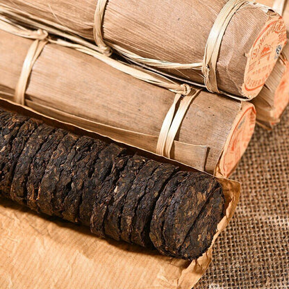 200g Yunnan Classical Puer Tea Mini Cake Ripe Pu Er Health Care for Weight Loss