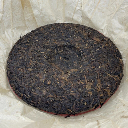 Pu, 2006, private order tea Laoshuyuan tea, private order tea Laoshuyuan tea, 357g, raw