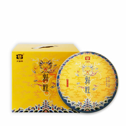 Dragon Pole Yuan Cha * 2021 TAETEA Menghai Dayi Pu-erh Tea Ripe Puer Pu'er 357g