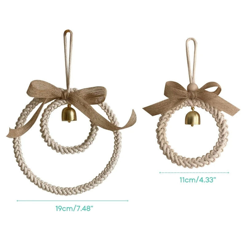 Wind Chimes Wooden INS Nordic Style Baby Rattles Kids Room Nursery Hanging Decor
