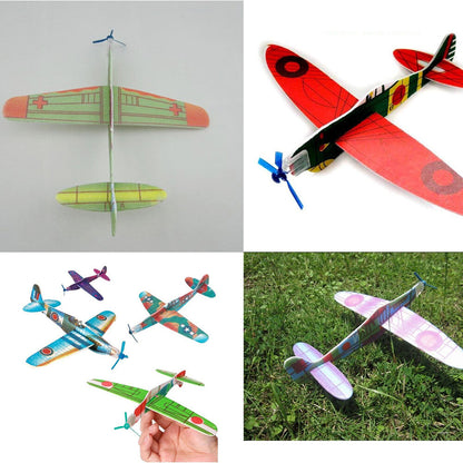 12X Flying Gliders Planes Aeroplane Party Bag Fillers Children Kid Toy Mode-ca