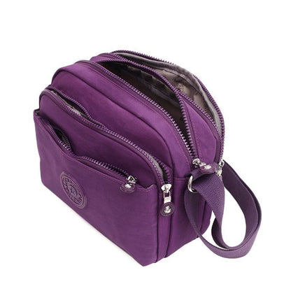 Messenger Bag Small Nylon Shoulder Bag Crossbody Purse Luxury Tote Handbag Flap