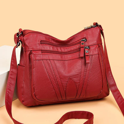 Ladies Bags Women Crossbody Shoulder Bag Wide Female Messenger Bag