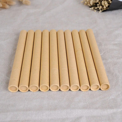 Incense Tube Long Kraft Paper Empty Barrel Household Joss Stick Storage 20 50Pcs