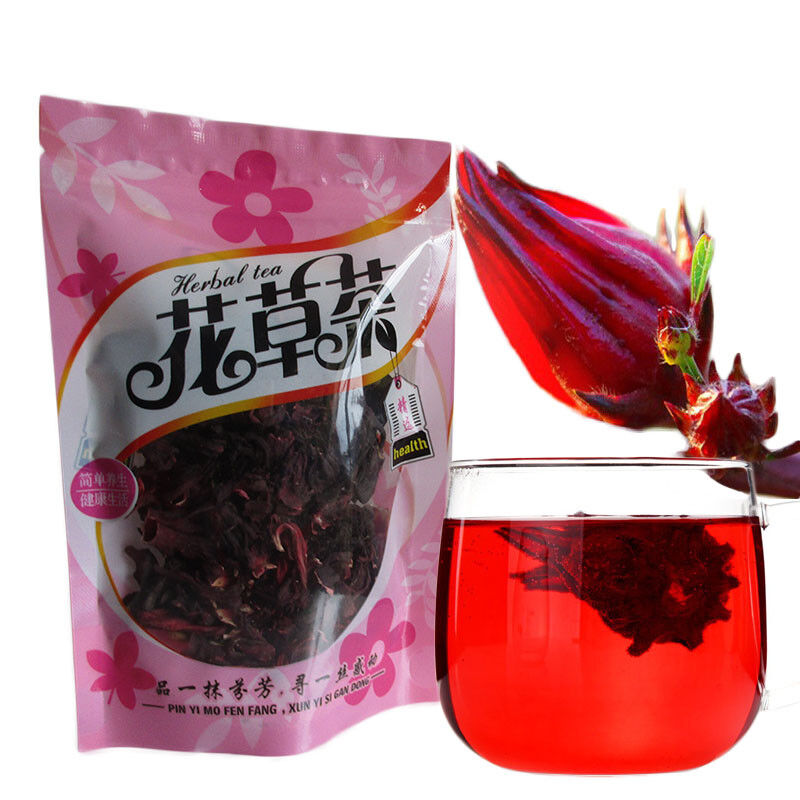 50g Roselle Organic Natural Flower HerbDetox Healthy Drink Hibiscus Tea-