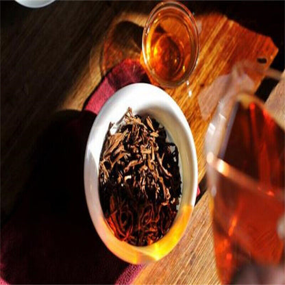 357g Puerh Tea Cake Organic Pu-Erh Ripe Tea Palace Golden Bud Chinese Black Tea