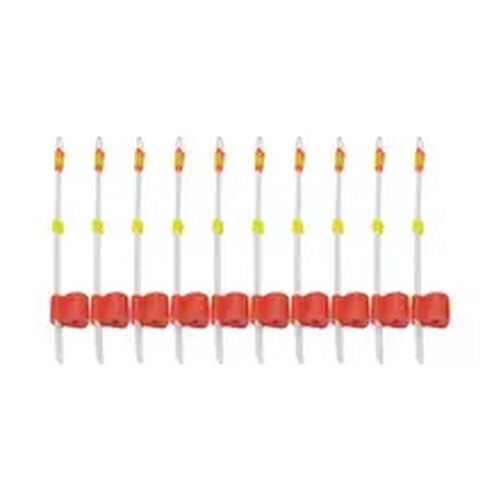 10pcs Waterproof High Intensity Ice Fishing Pole Rod Top Tips Tackle Tool Set