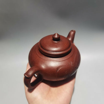 chinese yixing purple clay teapot tea set cute fine claypot pouring pot zisha c