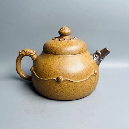 Vintage Chinese Yixing Purple Clay Teapot Zisha Ceremony Exquisite Teaware Rare