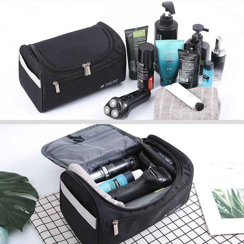 Polyester Storage Bag Toiletries Travel Cosmetic Hanging Waterproof Organizer